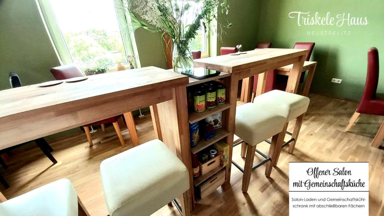 Triskele Haus - Oekologisches Gaestehaus Der Heilstaette Strelitz ノイシュトレーリッツ エクステリア 写真