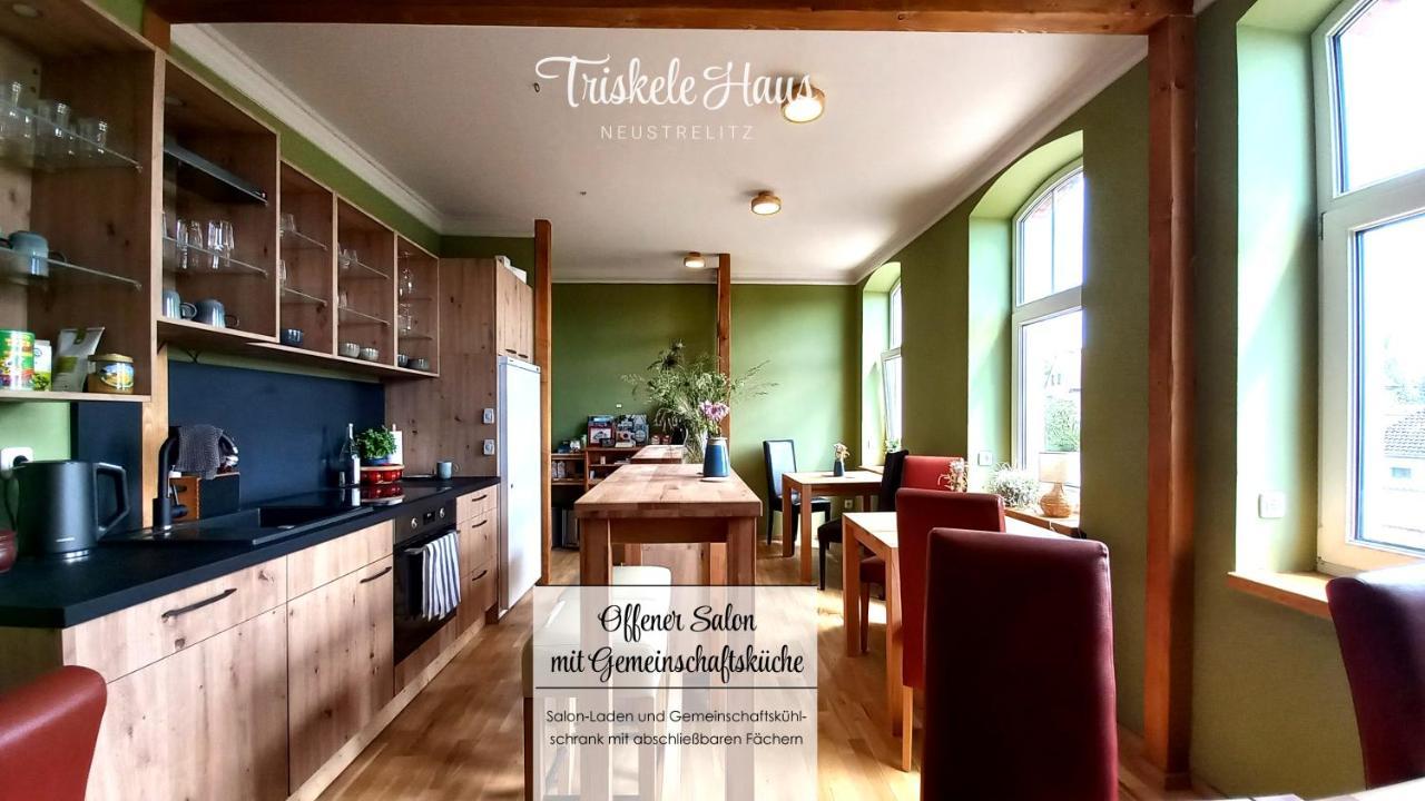 Triskele Haus - Oekologisches Gaestehaus Der Heilstaette Strelitz ノイシュトレーリッツ エクステリア 写真