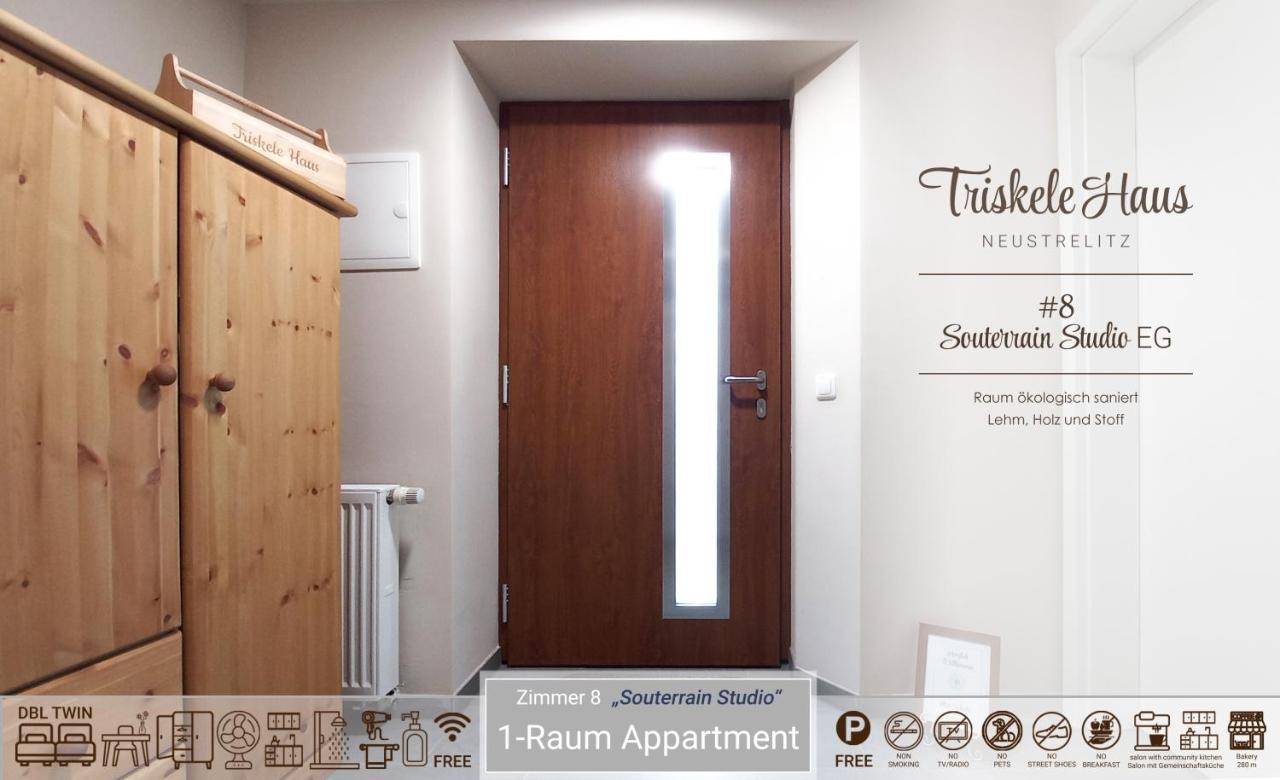 Triskele Haus - Oekologisches Gaestehaus Der Heilstaette Strelitz ノイシュトレーリッツ エクステリア 写真