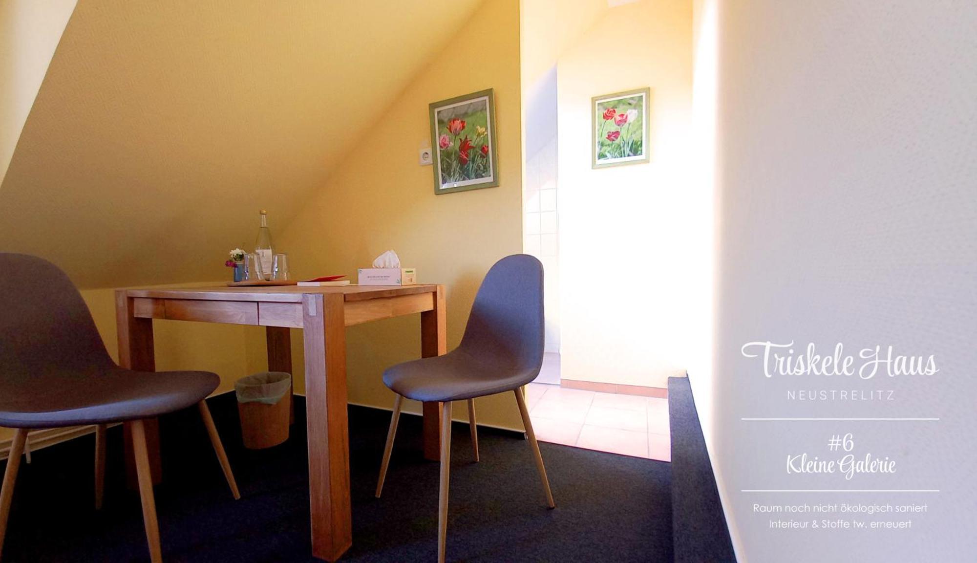 Triskele Haus - Oekologisches Gaestehaus Der Heilstaette Strelitz ノイシュトレーリッツ 部屋 写真
